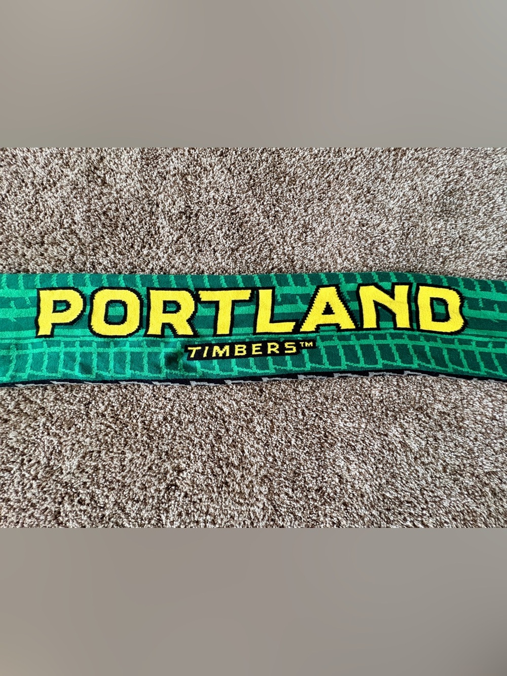 Portland Timbers Green & Yellow Scarf